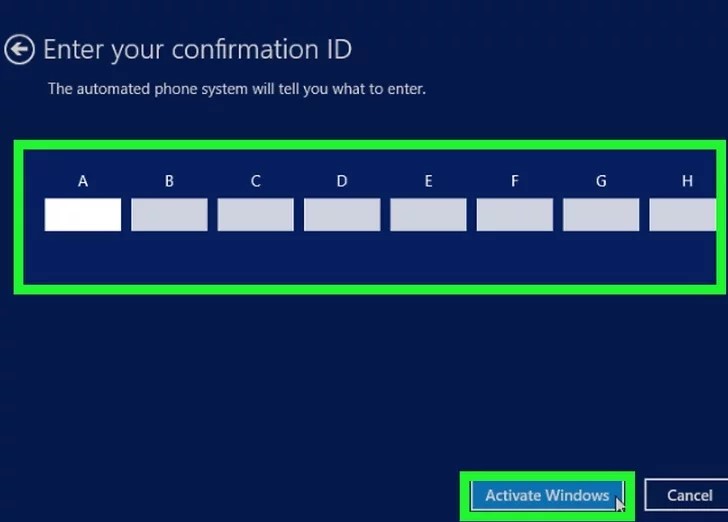 Activate Windows Key Step 7