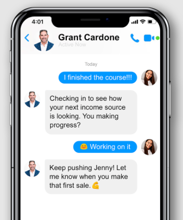 Grant Cardone Virtual Coaching