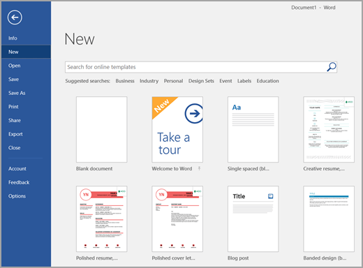 Smart Templates in Microsoft Office 2021